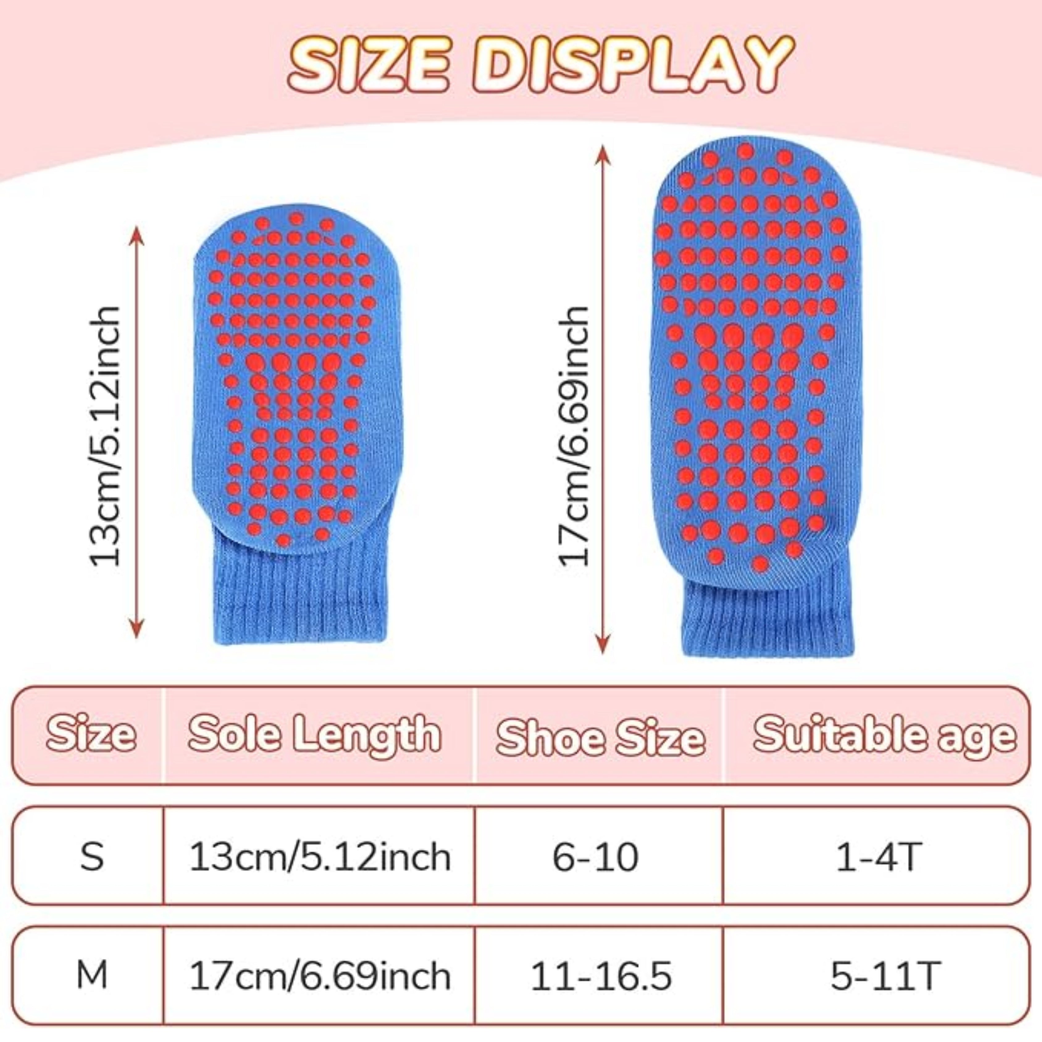 Kidsago® Non-Slip Floor Socks for Kids