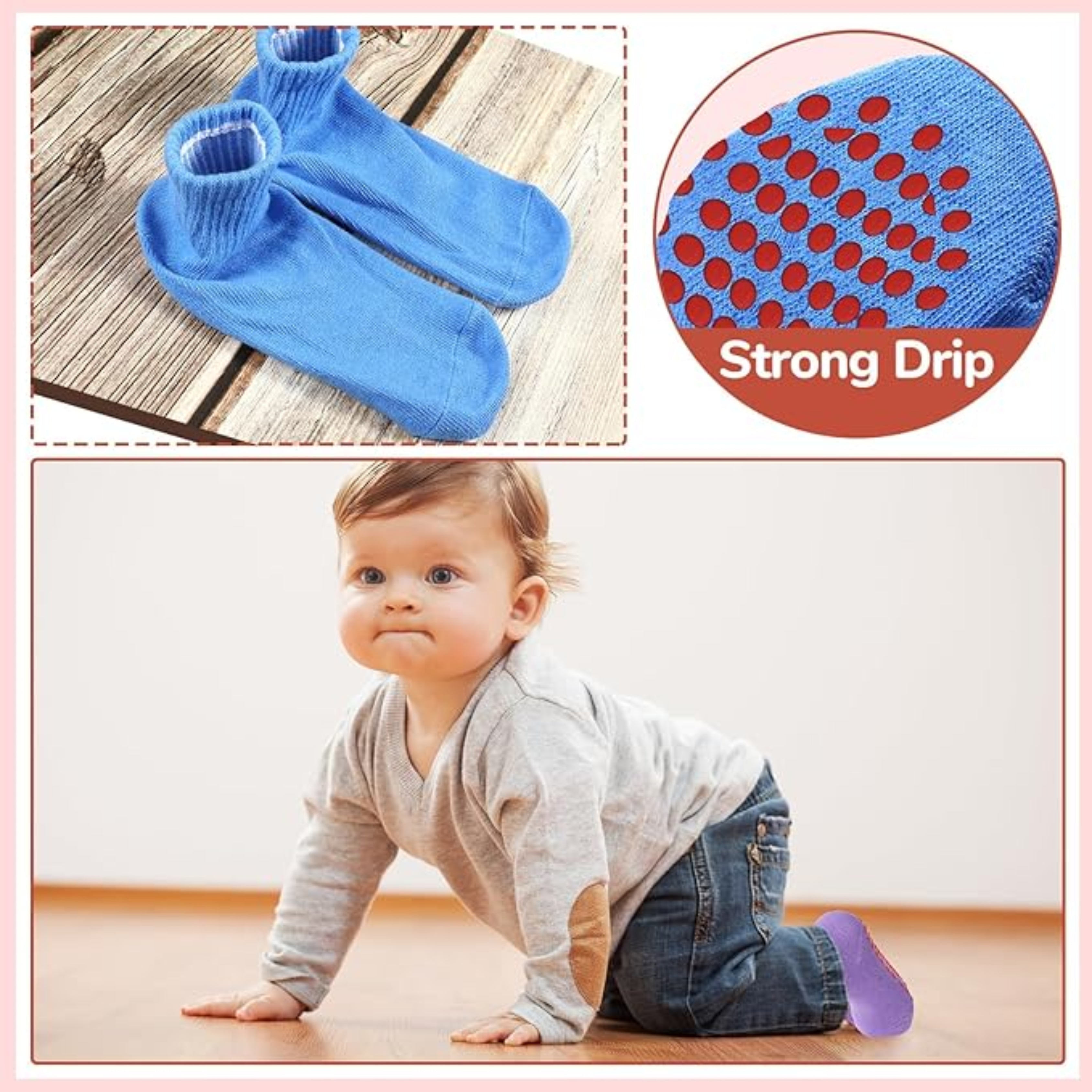 Kidsago® Non-Slip Floor Socks for Kids