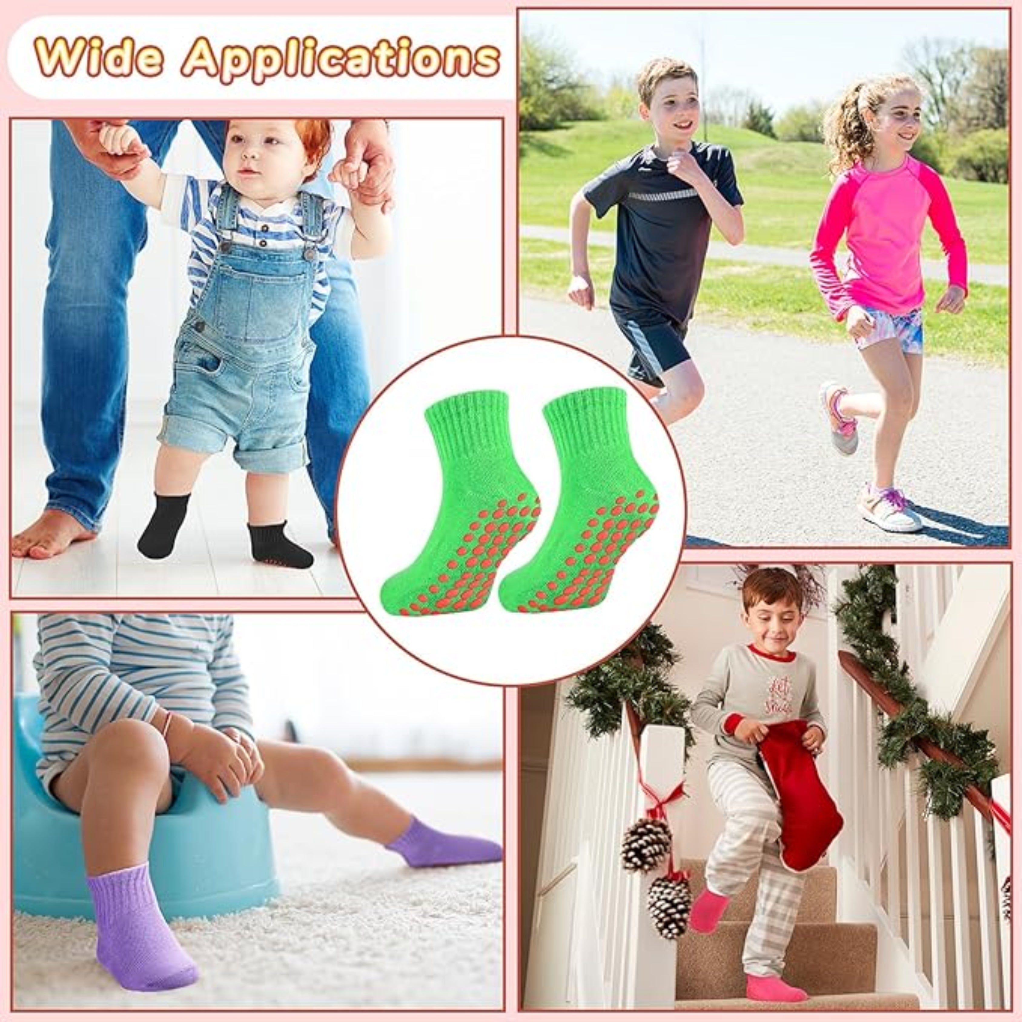 Kidsago® Non-Slip Floor Socks for Kids